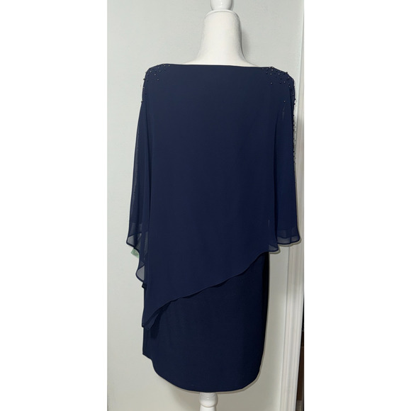 DJ Jaz Womens 16 Sheath Dress Embellished Formal Special Occasions Wedding Guest - Picture 3 of 8